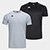 Kit Camisa Kappa Fardamento Modena Com 2 Masculina - Cinza