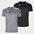 Kit Camisa Kappa Fardamento Modena Com 2 Masculina - Chumbo