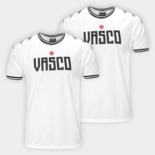 Kit Camisa Vasco Kappa Supporter Masculina