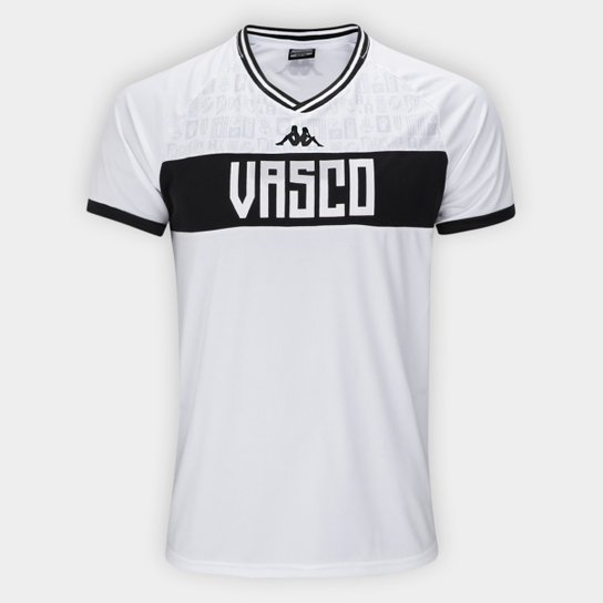 Kit Camisa Vasco Kappa Supporter Masculina