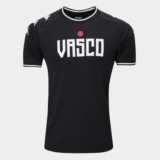 Kit Camisa Vasco Kappa Supporter Masculina