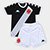 Kit Infantil Vasco Kappa Supporter Class - Preto+Branco