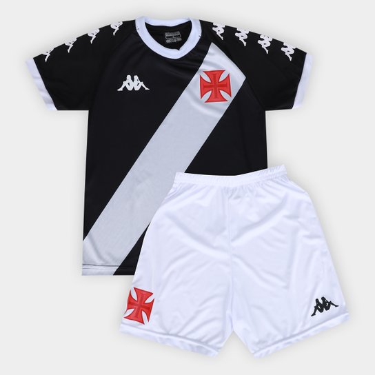 Kit Infantil Vasco Kappa Supporter Class