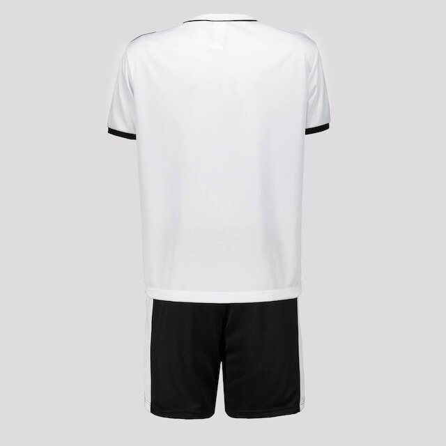 Kit Vasco Mini Craque Infantil Branco e Preto