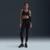 Legging Nike One Dri-FIT Feminina - Preto+Cinza