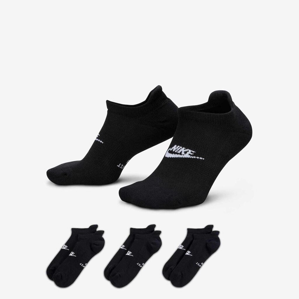 Meia Nike Everyday Elevate (3 Pares) Unissex