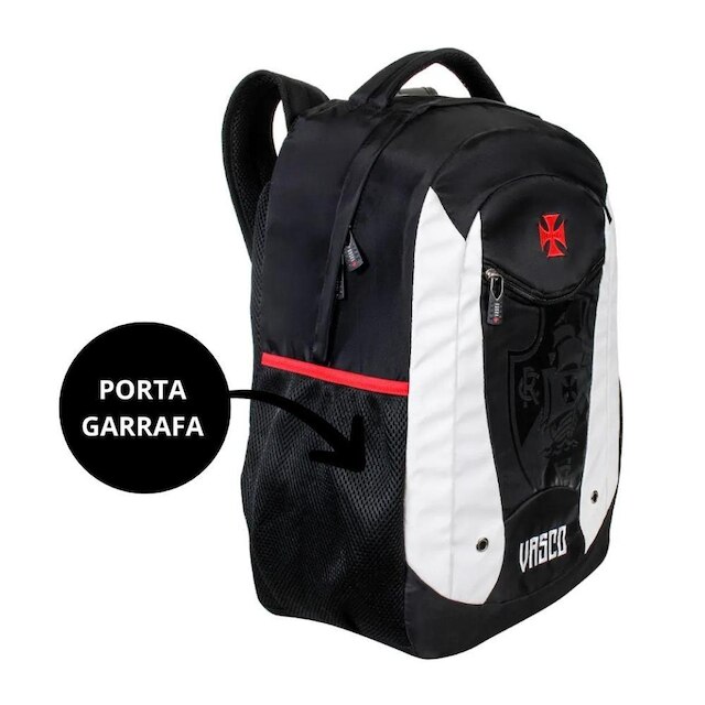 Mochila Esportiva Escolar Futebol Vasco força Jovem 16511 Oficial