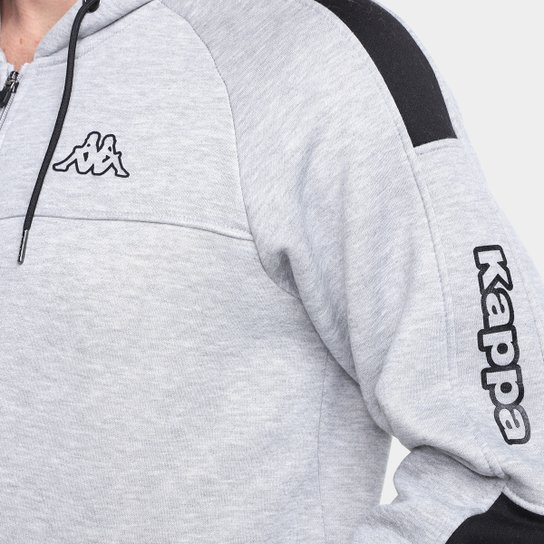 Moletom Kappa Fleece Sport Logo Masculino