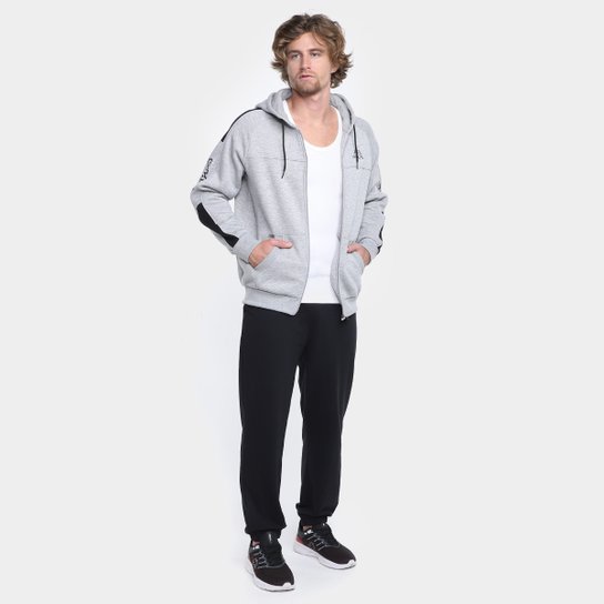 Moletom Kappa Fleece Sport Logo Masculino