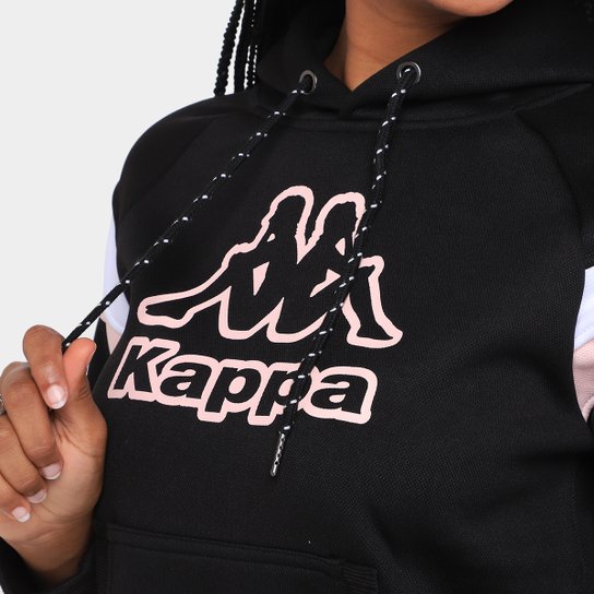 Moletom Kappa Ladies Sport C/ Capuz Feminino