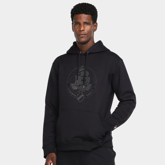 Moletom Vasco Reserva Brasão Vela Masculino