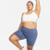 Plus Size - Shorts Nike One Feminino - Azul+Branco