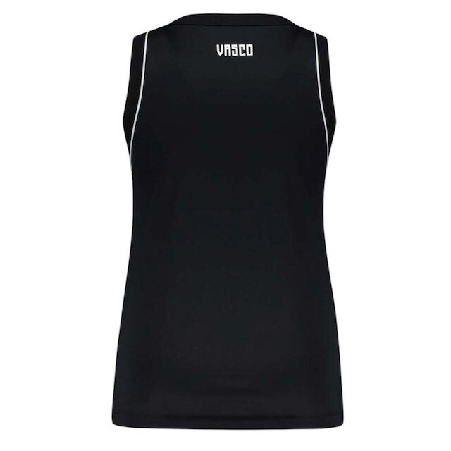 Regata Braziline Vasco Fio Feminina - Preto e Branco P