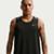 Regata Dri-FIT Nike Miler Masculina - Preto+Cinza