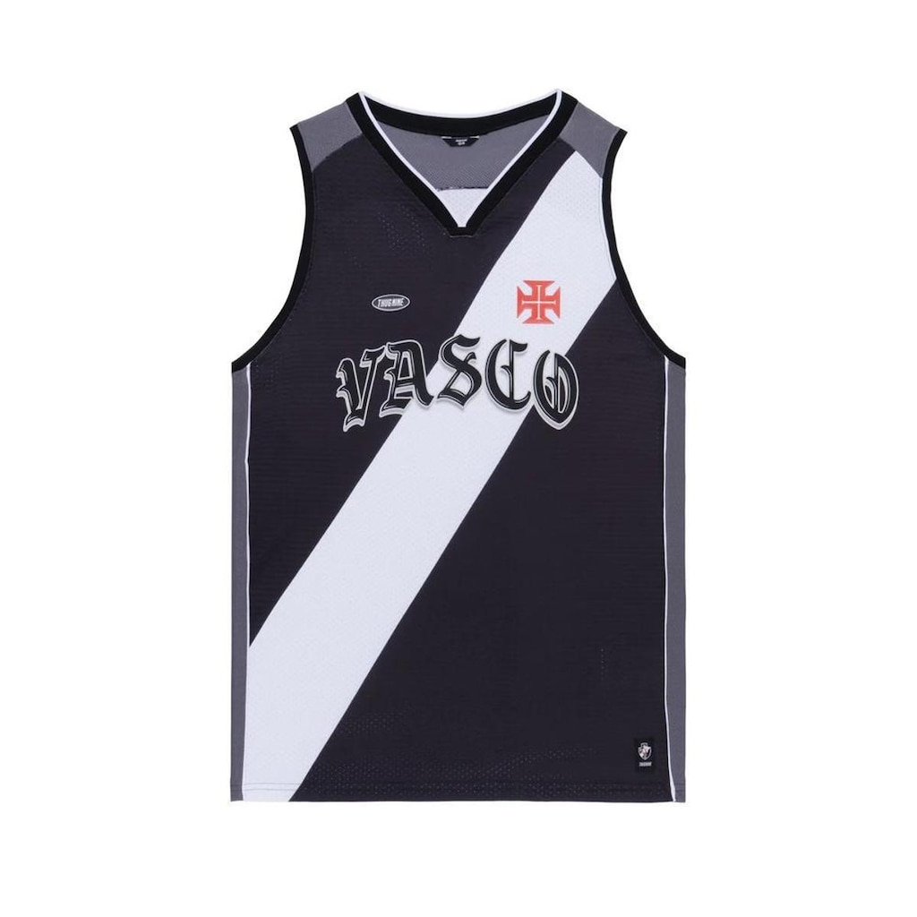 Regata Vasco Basquete Colina Thug Nine Preta