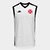 Regata Vasco Kappa Supporter Beau Masculina - Branco+Preto