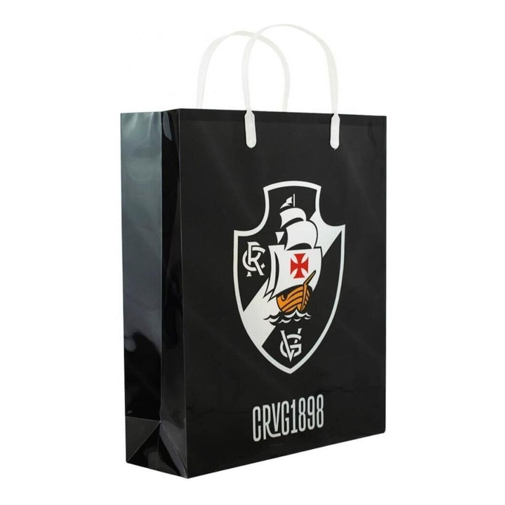 Sacola De Presentes Cores Time 33x9x27cm - Vasco