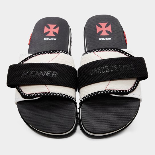 Sandália Kenner Vasco Da Gama Kivah Slide Masculina