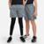 Shorts Nike Dri-FIT Multi+ Infantil - Cinza