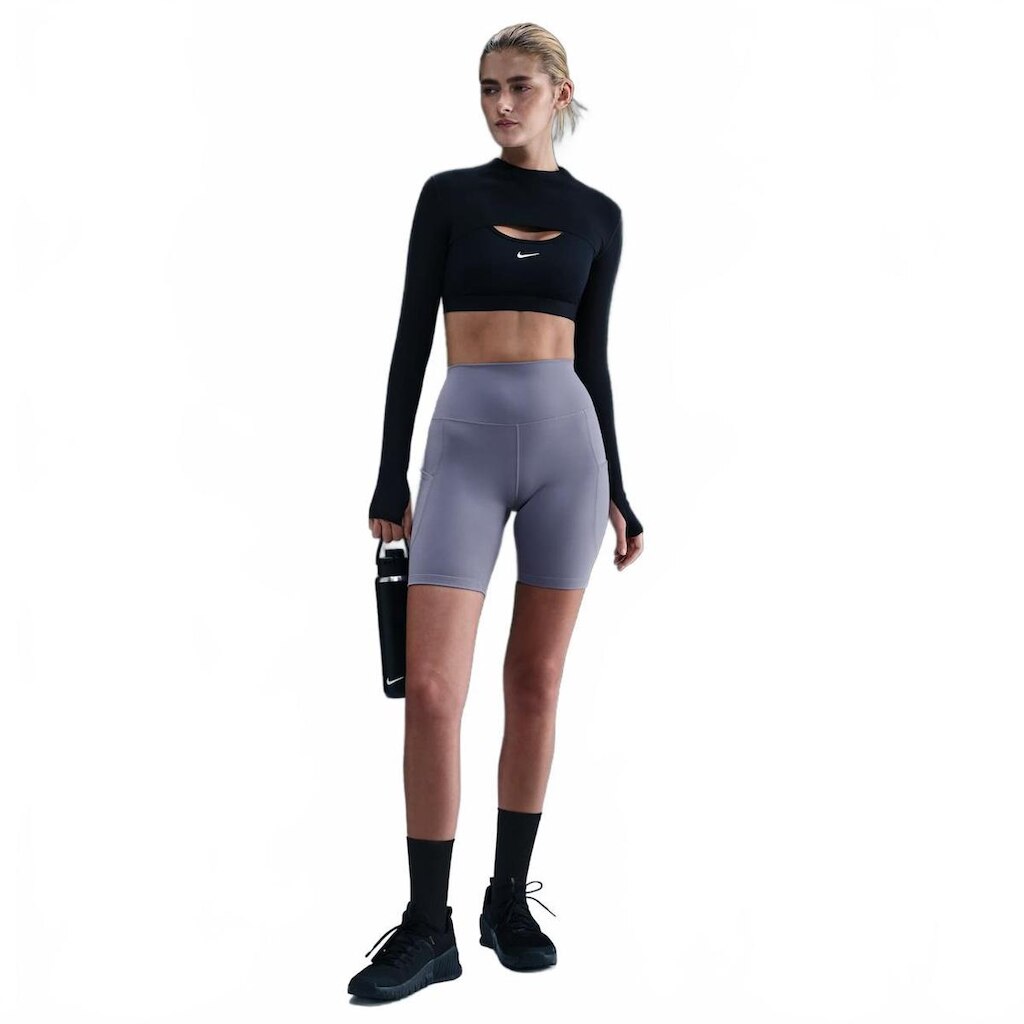 Shorts Nike Dri-FIT One HR 8IN Feminino