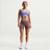 Shorts Nike Pro 365 Feminino - Marrom+Branco