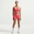 Shorts Nike Pro Feminino - Rosa+Branco