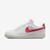 Tênis NikeCourt Vision Low Feminino - Branco+Vermelho