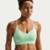 Top Nike Indy Feminino - Verde+Branco