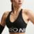 Top Nike Pro Sculpt 365 Feminino - Preto+Branco